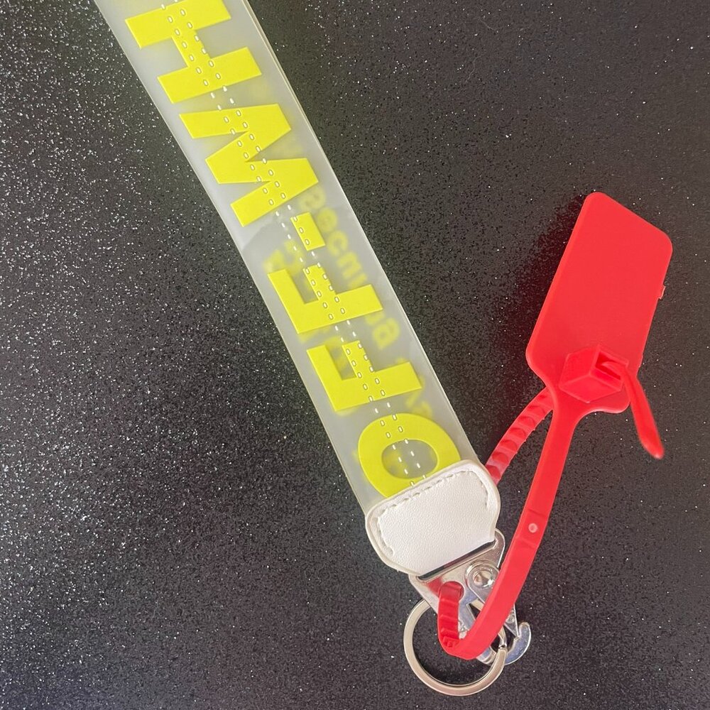 NWOT Off-White Inspired Lanyard